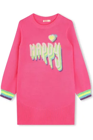Billieblush Abito maxi pull a trama rasata