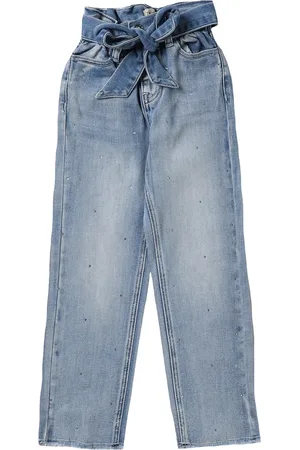 Twin-Set Jeans caramella con strass
