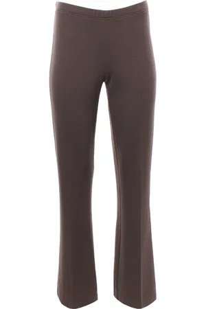 LA FILERIA Pantalone in lana con elastico