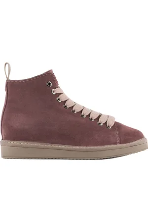 Panchic Ankle boot suede faux fur lining