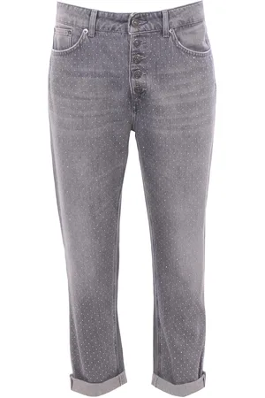 Dondup Jeans koons bottoni gioiello