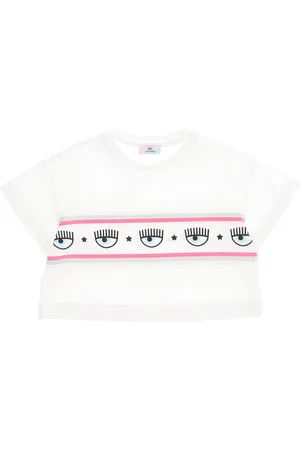 Chiara Ferragni T-shirt in cotone logomania