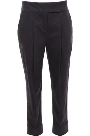 ELEVENTY Pantaloni vita alta con pinces