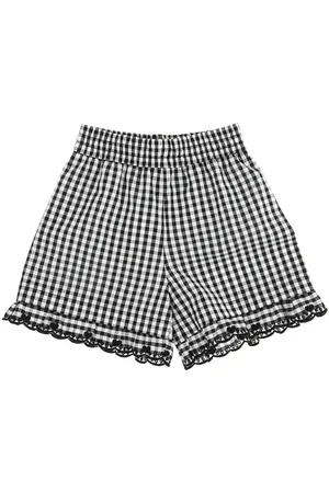 MONNALISA Shorts vichy in cotone