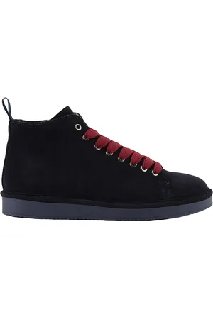 Panchic Ankle boot suede faux fur lining