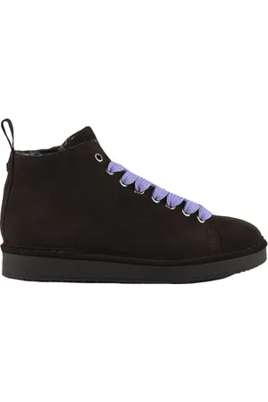 Panchic Ankle boot suede faux fur lining