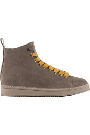Panchic Ankle boot suede faux fur lining