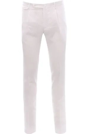 TAGLIATORE Pantalone in lino natural stretch