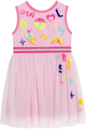 Billieblush Abito giromanica in tulle