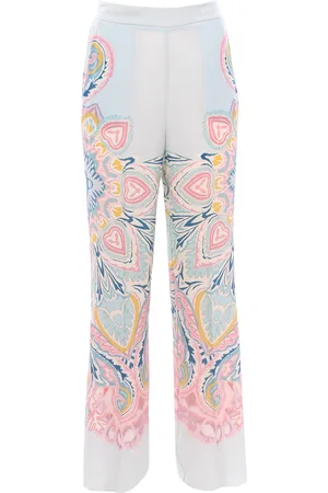Etro Pantalone lucy in seta stampata