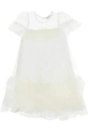 MONNALISA Abito con tulle e pailettes