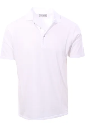 DETWELVE Polo in jersey stone washed
