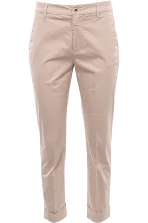 Dondup Pantaloni erin gamba stretta con risvolto
