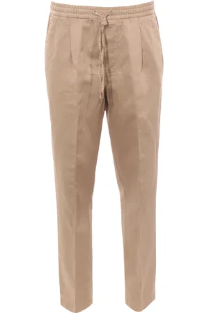 Briglia 1949 Pantalone jogging in lino e cotone