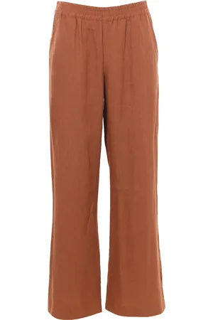 ELEVENTY Pantalone palazzo in lino