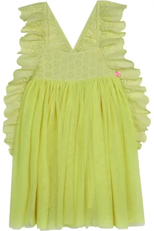 Billieblush Abito giromanica con volant
