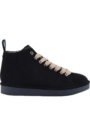 Panchic Ankle boot suede faux fur lining