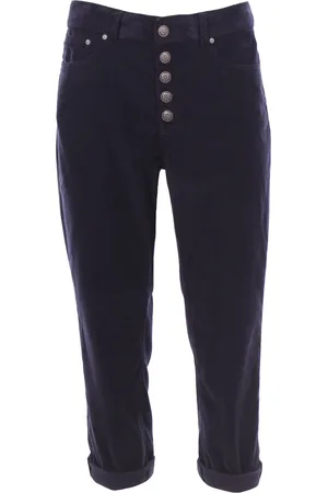 Dondup Pantaloni koons in velluto millerighe
