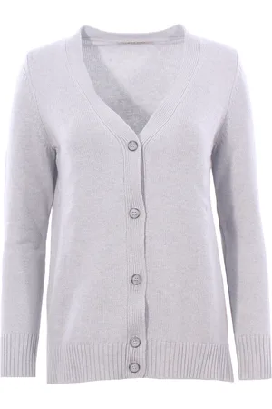 LA FILERIA Cardigan in lana e cashmere