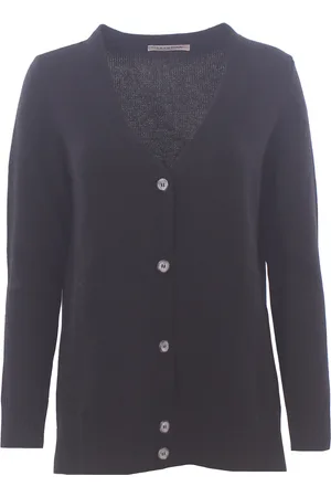 LA FILERIA Cardigan in lana e cashmere