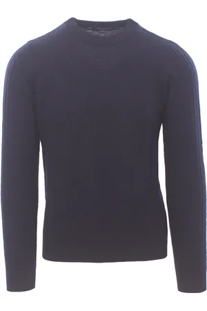 MONTEVERDI Girocollo punto canestro in lana merino