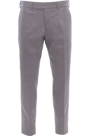 Pt, Pantalone rebel 1p in flanella di lana e cashmere