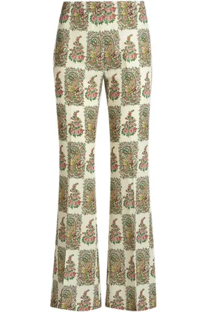 Etro Pantaloni stampa floreale