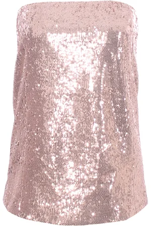 ALYSI Top paillettes bustier