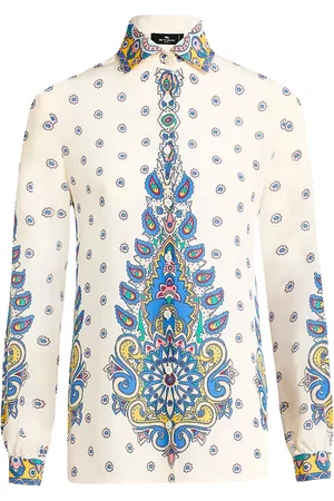 Etro Camicia in seta con stampa floreale