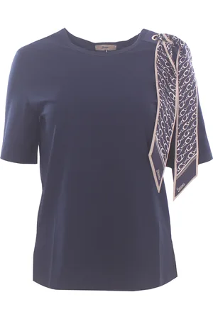 HERNO T-shirt con foulard