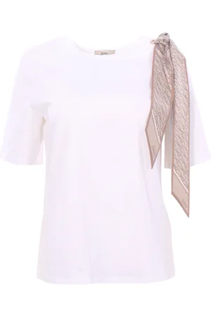 HERNO T-shirt con foulard