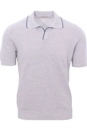 LA FILERIA Polo skipper cotone grana riso
