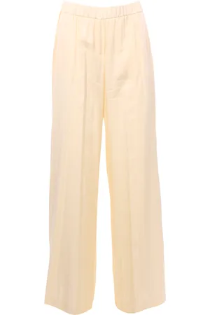 NUDE Pantalone gamba larga in viscosa
