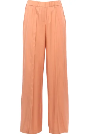 NUDE Pantalone gamba larga in viscosa