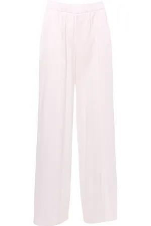 NUDE Pantalone gamba larga in viscosa