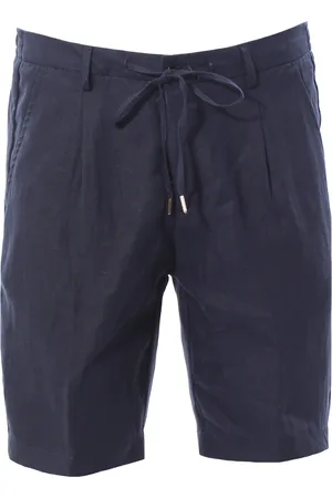 Briglia 1949 Bermuda jogging in lino