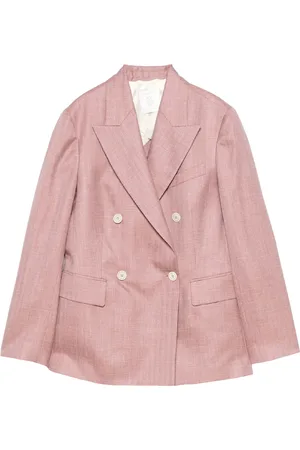 ELEVENTY Giacca lunga in lana seta e lino softime loropiana