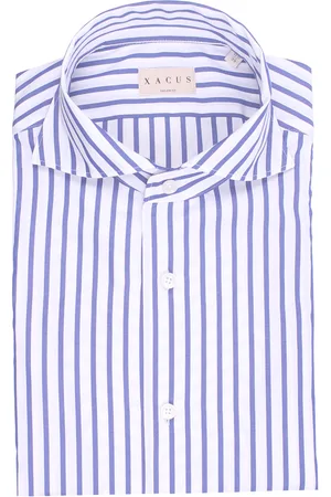 Xacus Camicia in cotone collo in paramontura