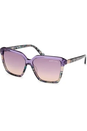 Guess Donna GM00009 81Z Occhiali da sole Acetato Squadrata Normale