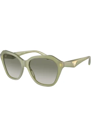 Emporio Armani Donna EA4221 61168E Occhiali da sole Acetato Geometrica Normale Sfumato