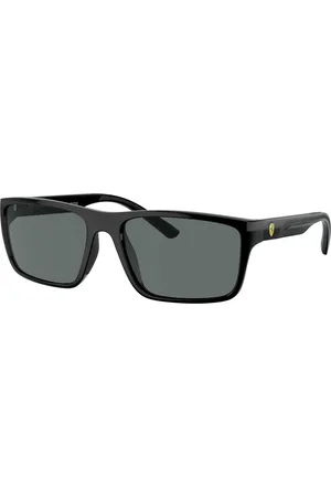 FERRARI Uomo FZ6003U 501/81 Occhiali da sole Iniettato Grigio Squadrata Polarizzata