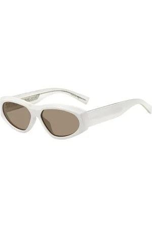 Givenchy Donna GV 7154/G/S VK6/70 Occhiali da sole Acetato Marrone Rotonda