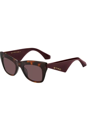 Etro Donna 0004/G/S 086/U1 Occhiali da sole Acetato Rosa Squadrata Normale