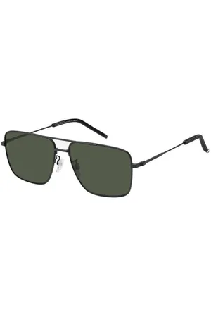 Tommy Hilfiger Uomo TH 2110/S 003/QT Occhiali da sole Acciaio Verde Squadrata