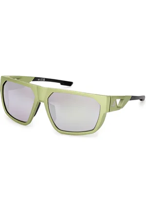 adidas Uomo SP0097 94Q Occhiali da sole Iniettato Rotonda Normale