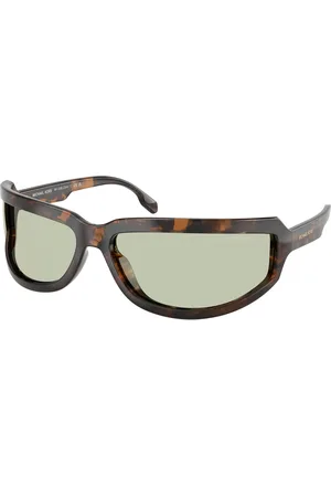 Michael Kors Uomo MK2226 ZION 3006/2 Occhiali da sole Iniettato Verde Geometrica Normale