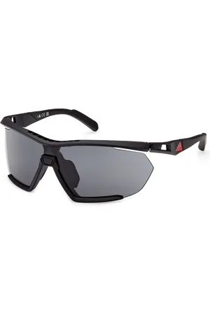 adidas Unisex SP0072 CMPT AERO LI 02A Occhiali da sole Plastica Grigio Maschera Normale