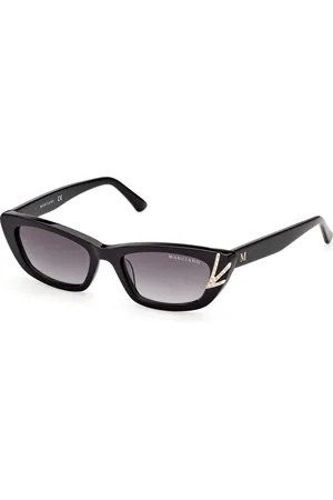 Guess Donna GM0822 01B Occhiali da sole Acetato Grigio Squadrata Normale Sfumato