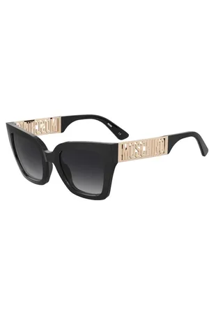Moschino Donna MOS161/S 807/9O Occhiali da sole Acetato Grigio Squadrata Normale Sfumato