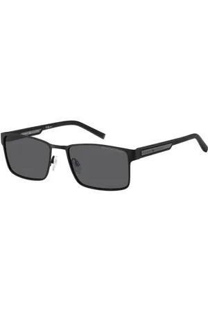 Tommy Hilfiger Uomo TH 2087/S 003/IR Occhiali da sole Acciaio Grigio Squadrata